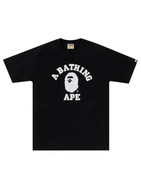 BAPE Hexagram College Tee 'Black'