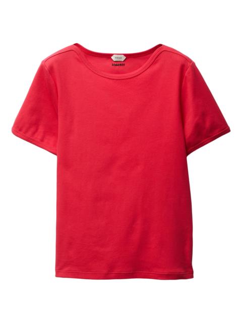 VERSACE Men's Stretch-Cotton T-Shirt - Bright Red