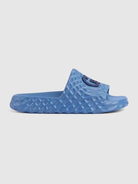 【送料込み】SALE!!Gucciグッチ♪WATER RIPPLE Gucci Men's Water Ripple Textured Rubber Pool Slides
