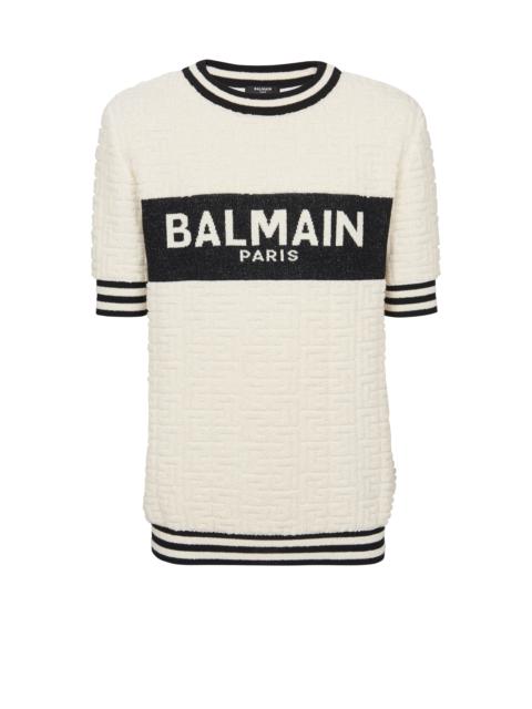 Balmain cotton terry T-shirt