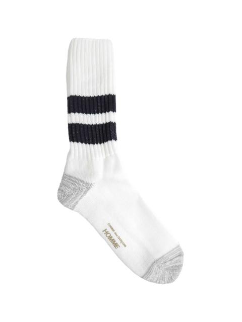 Comme des Garçons Homme Low Gauge Pile Socks