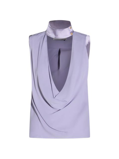 ELISABETTA FRANCHI collar top