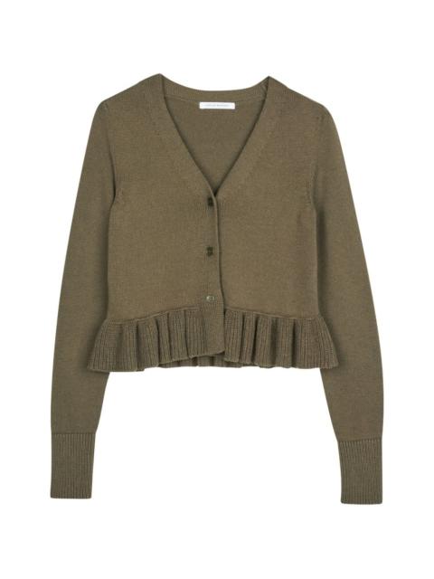 CECILIE BAHNSEN Prisca ruffled prisca cardigan