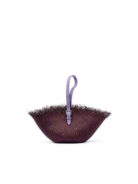 Maison Margiela interwoven frayed tote bag