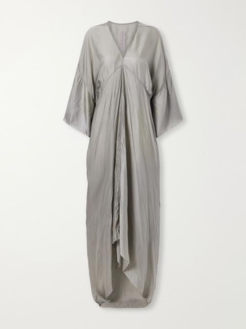 Rick Owens Tommy Kite shell gown Gray