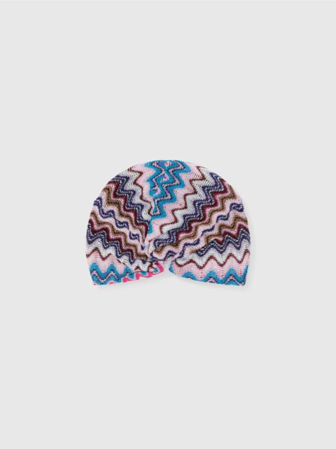 Missoni Chevron viscose turban