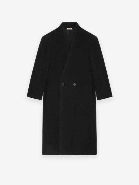 Fear of God Alpaca Herringbone Lapelless Coat