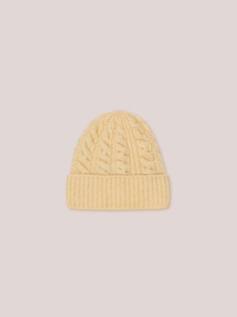 Nanushka CLIVE - Cashmere hat - Pale yellow