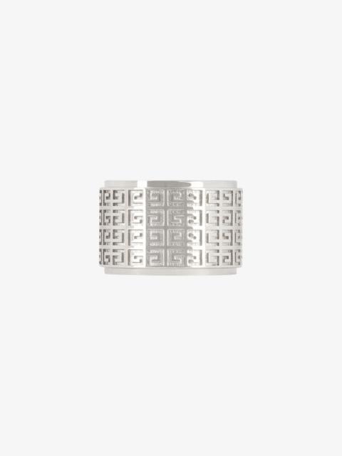Givenchy GIVENCHY 4G ENGRAVED RING IN METAL