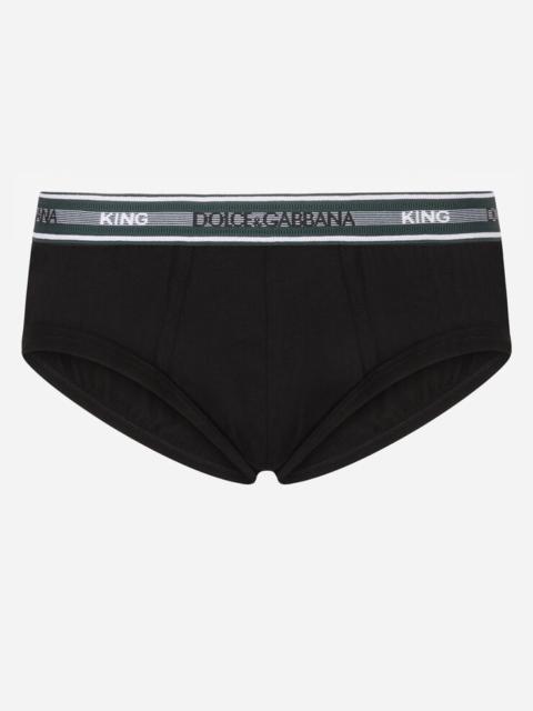 Dolce & Gabbana Brando briefs in stretch pima cotton