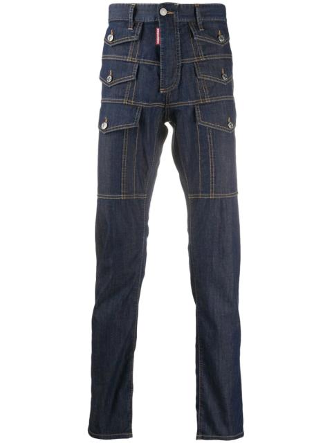 DSQUARED2 Cool Guy pocket jeans