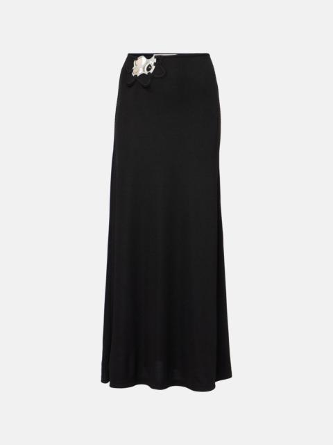 CHRISTOPHER ESBER Trio Stone maxi skirt