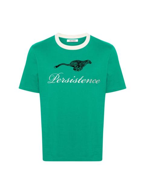 WALES BONNER Resilience organic cotton T-shirt | REVERSIBLE