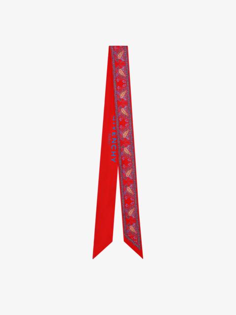 Givenchy GIVENCHY headband in floral printed silk