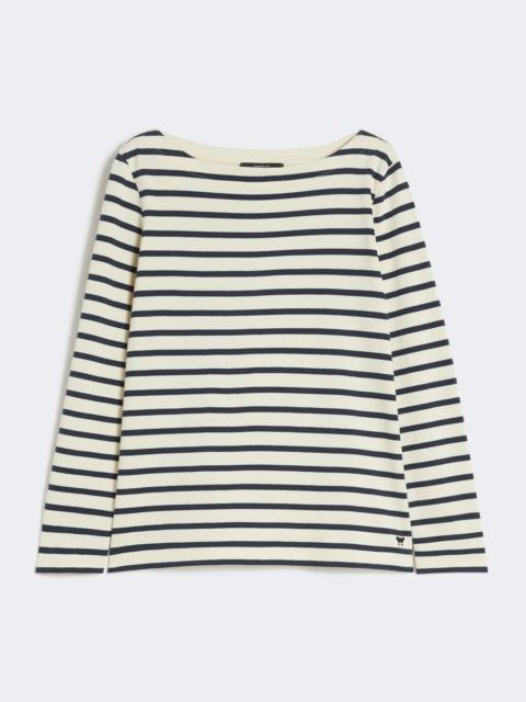 WEEKEND Max Mara Striped cotton T-shirt - IVORY