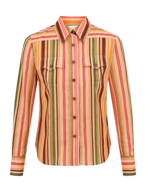 Zimmermann SUNDANCE STRIPE SHIRT