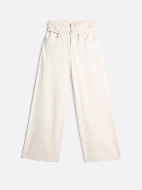 7 For All Mankind BELTED WIDE LEG Denim Linen