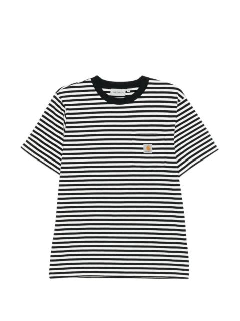 Carhartt striped pocket T-shirt