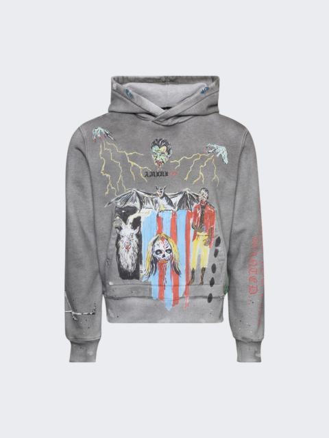 AMIRI Blood 38' Hoodie Heather Grey