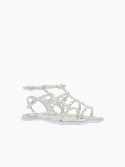 Miu Miu Studded leather sandals