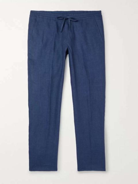 Loro Piana Slim-Fit Linen Drawstring Trousers