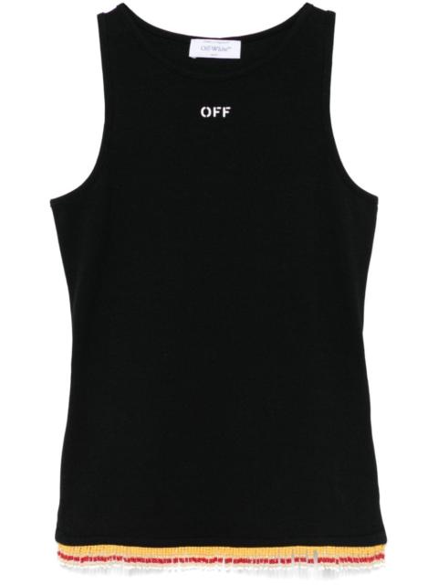 Off-White beaded tank top