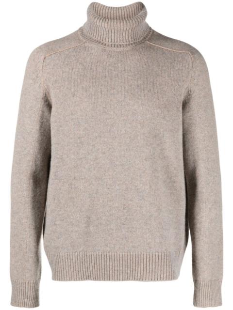 ZEGNA roll-neck cashmere jumper