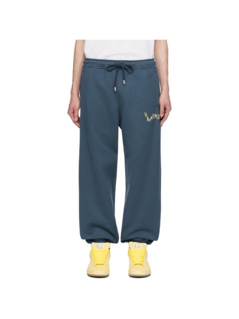 Lanvin Blue CNY Sweatpants