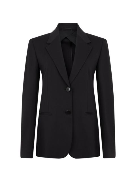 Max Mara single-breasted peaked-lapel blazer