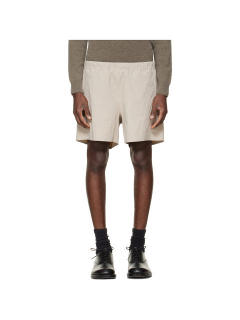 Veilance Beige Argand Shorts