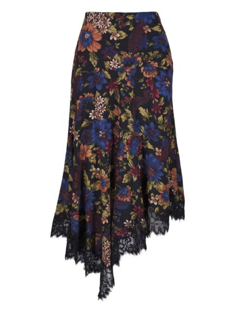 VERONICA BEARD Rosemary midi skirt