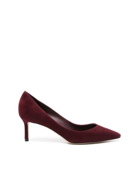 60mm suede pumps