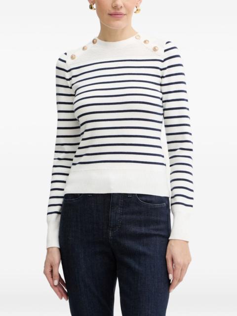 GUESS USA striped knitwear