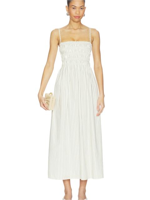 PISTOLA Bianca Shirred Bodice Dress