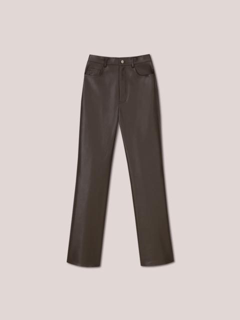 CAMMA - Straight leg trousers - Shiitake