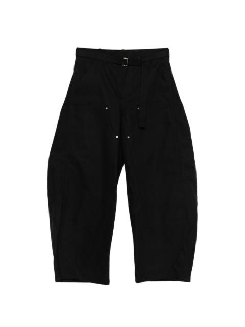 sacai x Carhartt WIP belted trousers