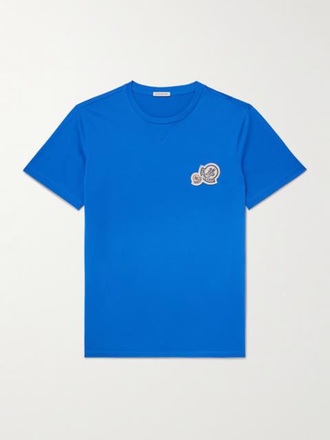 Moncler Logo-Appliquéd Cotton-Jersey T-Shirt