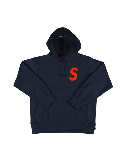 Supreme Supreme S Logo Hooded Sweatshirt 'Navy' | REVERSIBLE