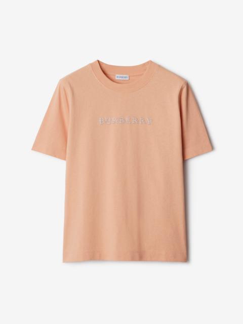 Burberry Paisley Logo Cotton T-shirt