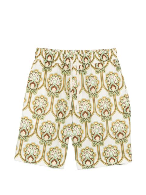 Drôle de Monsieur Drole De Monsieur Floral Print Shirt