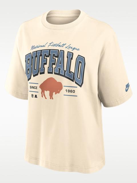 Nike Buffalo Bills Vintage Mod Boxy Women's Nike NFL T-Shirt