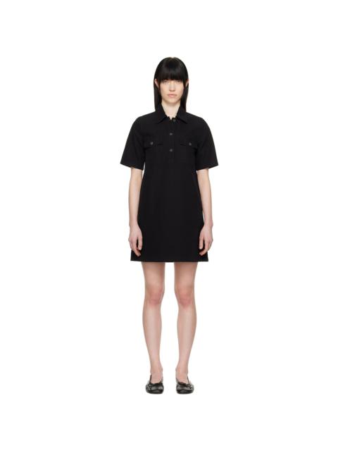 A.P.C. A. P.C. Black Selia Minidress