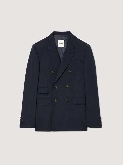 Sandro DOUBLE-BREASTED SUIT JACKET