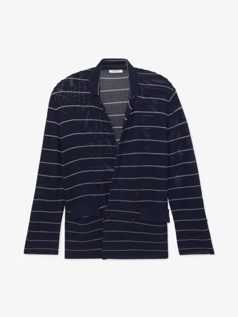 M.M.LaFleur Cody Boyfriend Jardigan - Dot Jardigan Knit