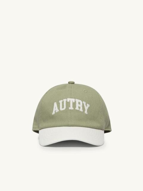 AUTRY BI-COLOR BASEBALL CAP WITH EMBROIDERY LOGO UNISEX
