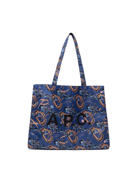 Blue Brain Dead Edition Diane Reversible Tote