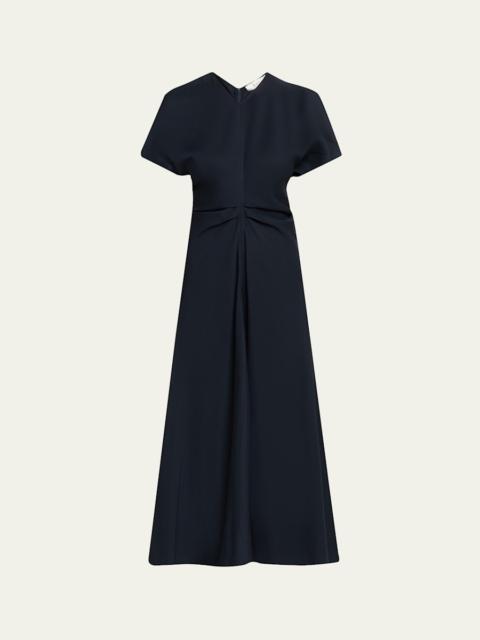 A.L.C. Rem Gathered Midi Dress