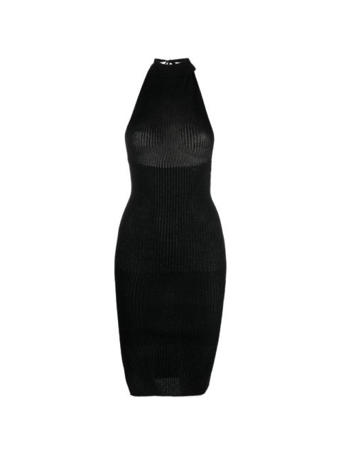 A. ROEGE HOVE EMMA DRAPE DRESS - BLACK