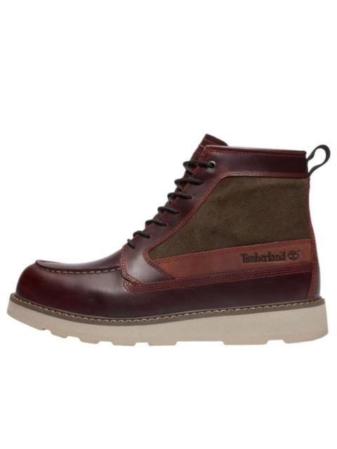 Timberland Timberland Britton Mills Waterproof 'Burgundy Full Grain' TB0A6CE2EIW1