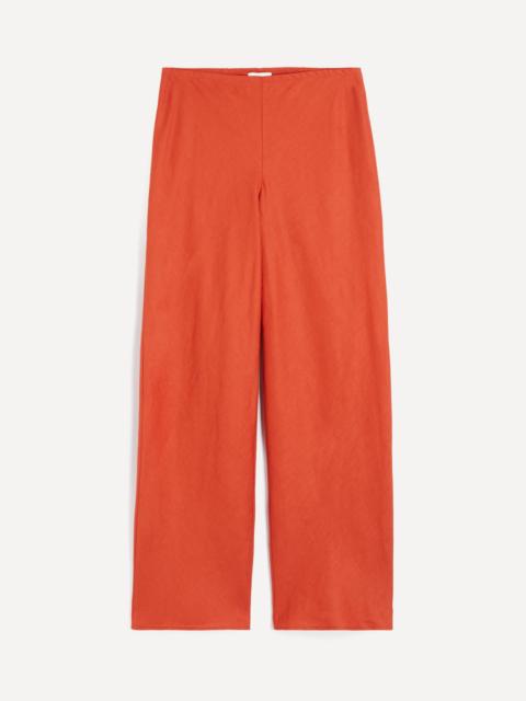 Reformation Gale Linen Mid-Rise Trousers